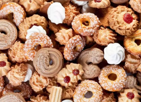 Hijyenik Üretim 1 Kg Karışık Tatlı Tuzlu Pasta